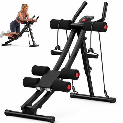 Dual-Track Ab Trainer