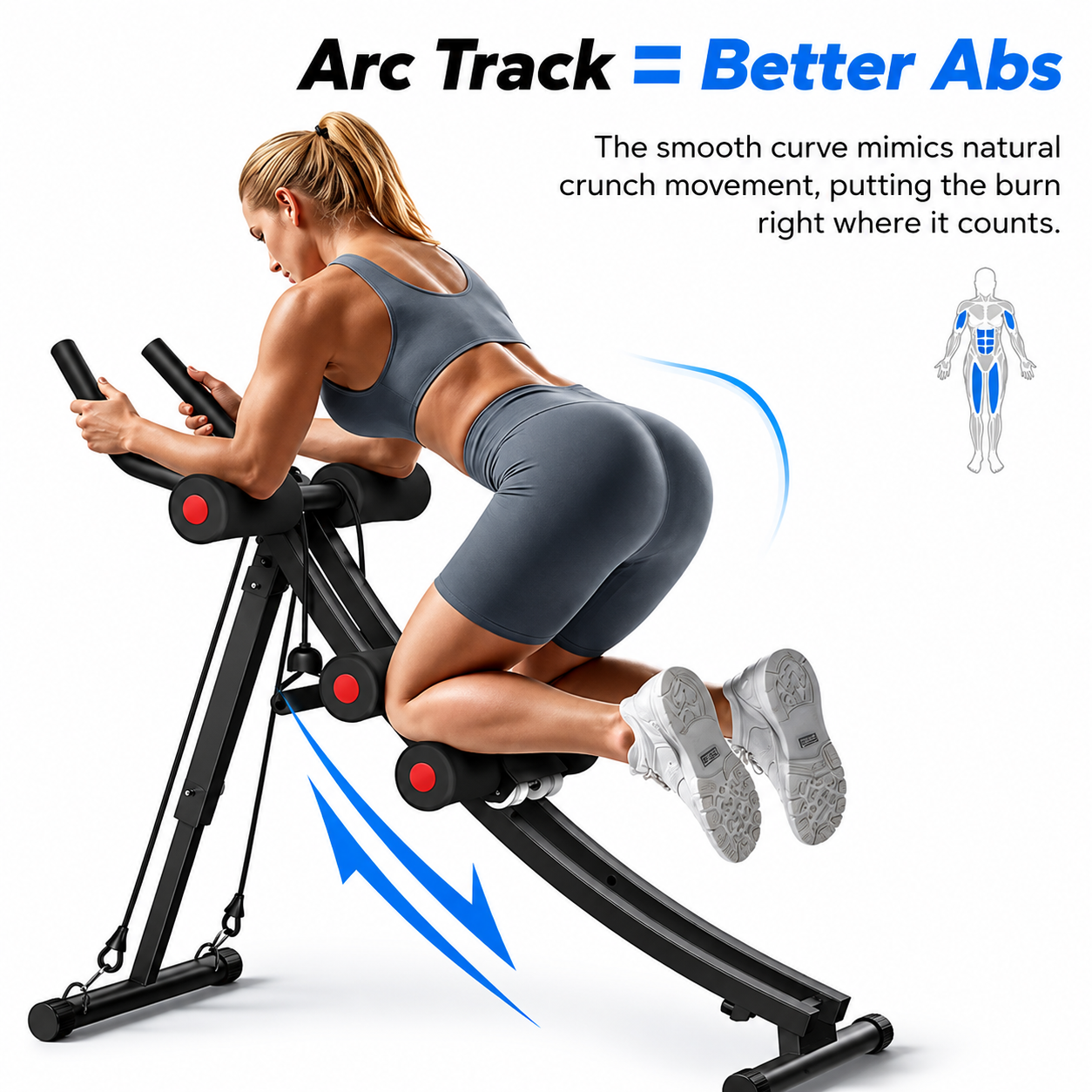 Dual-Track Ab Trainer