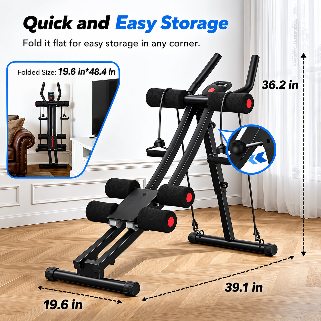 Dual-Track Ab Trainer