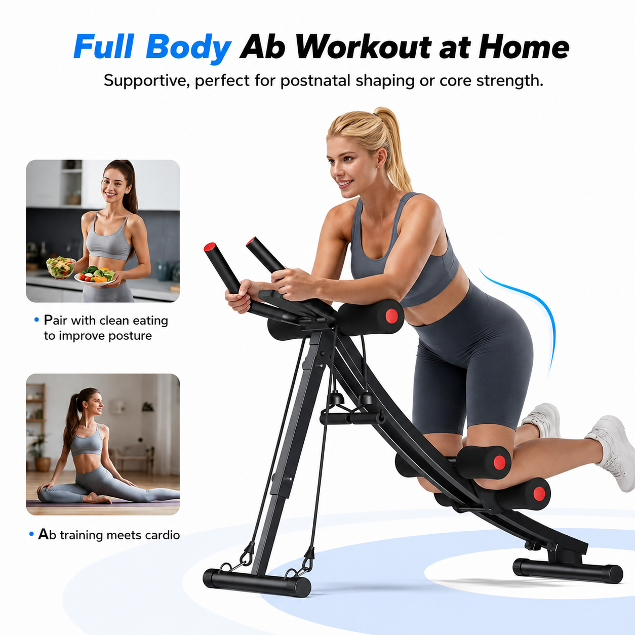 Dual-Track Ab Trainer