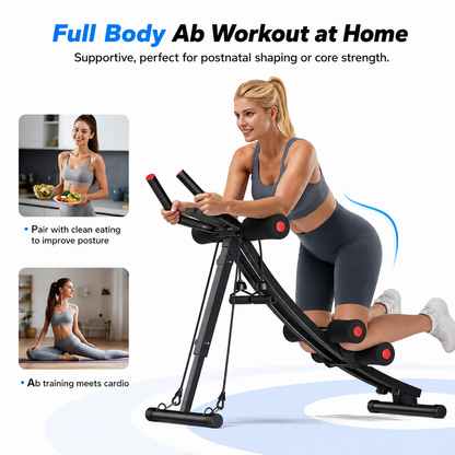 Dual-Track Ab Trainer